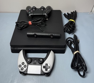 Sony PlayStation 4 Slim 1TB Black Home Gaming Console -Works Great #6