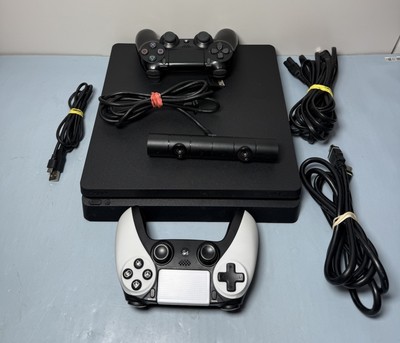 Sony PlayStation 4 Slim 1TB Black Home Gaming Console -Works Great #7