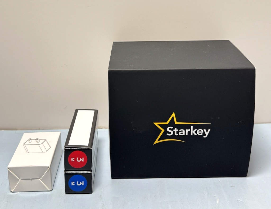 Starkey Edge AI 24 mRIC R Hearing Aids + SL 2.0 Charger + Receivers – Open Box #4