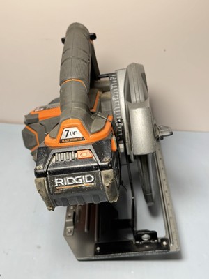 RIDGID R8652 7-1/4" 18 VOLT CORDLESS CIRCULAR SAW W 6.0Ah battery #3