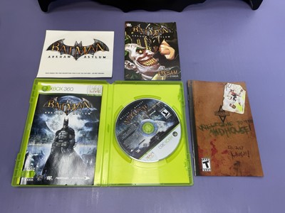 Batman: Arkham Asylum Collector's Ed. Batarang, Case, Inserts, and Game #3