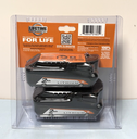 RIDGID AC8400802P 18V Compact Lithium-Ion Battery 2-Pack used