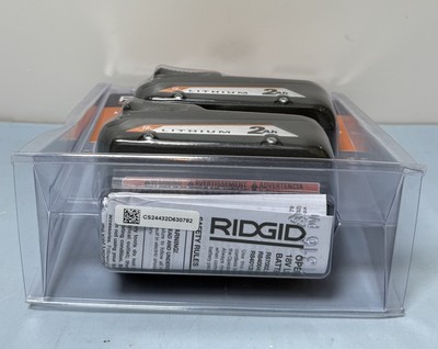 RIDGID AC8400802P 18V Compact Lithium-Ion Battery 2-Pack #2