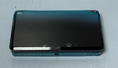 Nintendo 3DS Console - Aqua Blue with 4GB SD card & charger/ games #1