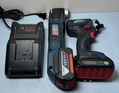 Bosch 18V Set GSR18V-535FC Drill Driver (No Heads) +MXH180 Multi +Batt +Charger #1
