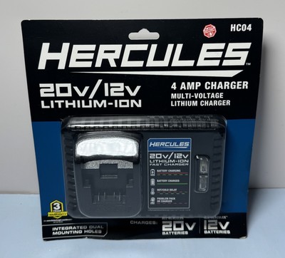 Hercules 12V Tool Set HD031B, HD033B Ratchets+57242 Impact Wrench, Batt-Open Box #4