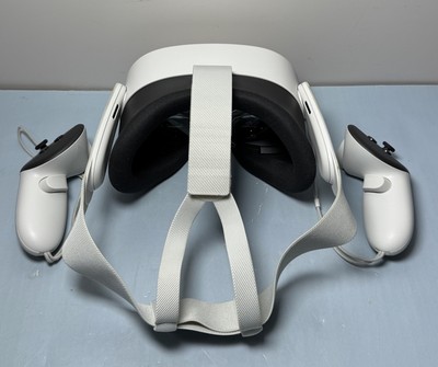 Meta Quest 3S 128GB Standalone All-in-One VR Headset w controller's #1