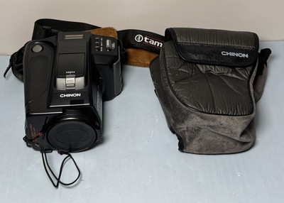 Chinon Genesis AF 35mm Film Camera w/ 35-80mm Zoom Lens & Case – Untested #7