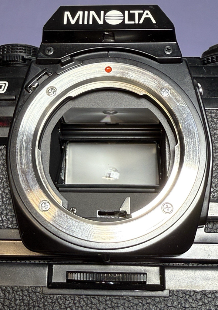 Minolta X-700 Film Camera w/ Power Winder, Sigma 35-135mm Lens, Flash Bundle #6