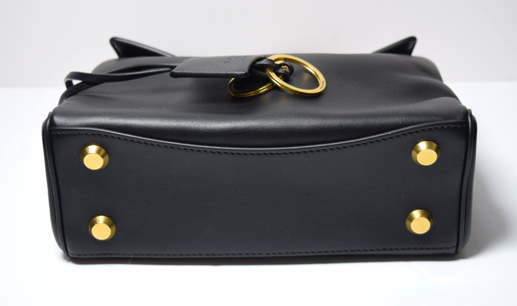 Brand New - BALENCIAGA Rodeo Mini Shoulder Handbag Calfskin Black #5