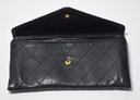 Chanel Vintage Diamond Stitch Envelope Wallet in Boston