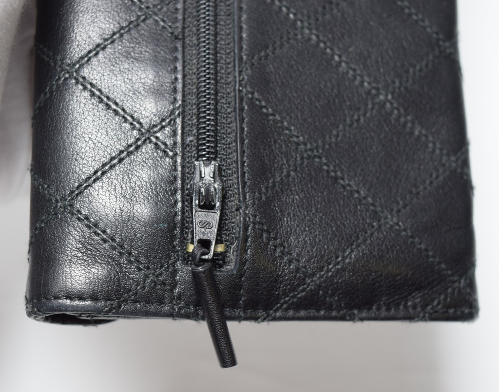 Chanel Vintage Diamond Stitch Envelope Wallet #12