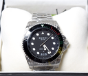 New - Gucci Dive XL Black Dial Stainless Steel Men's Watch YA136208-45MM used