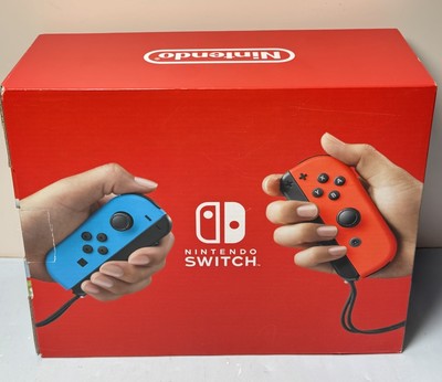 Nintendo Switch with Neon Blue and Neon Red Joy-Con (HAC-001-01) -Open Box #1