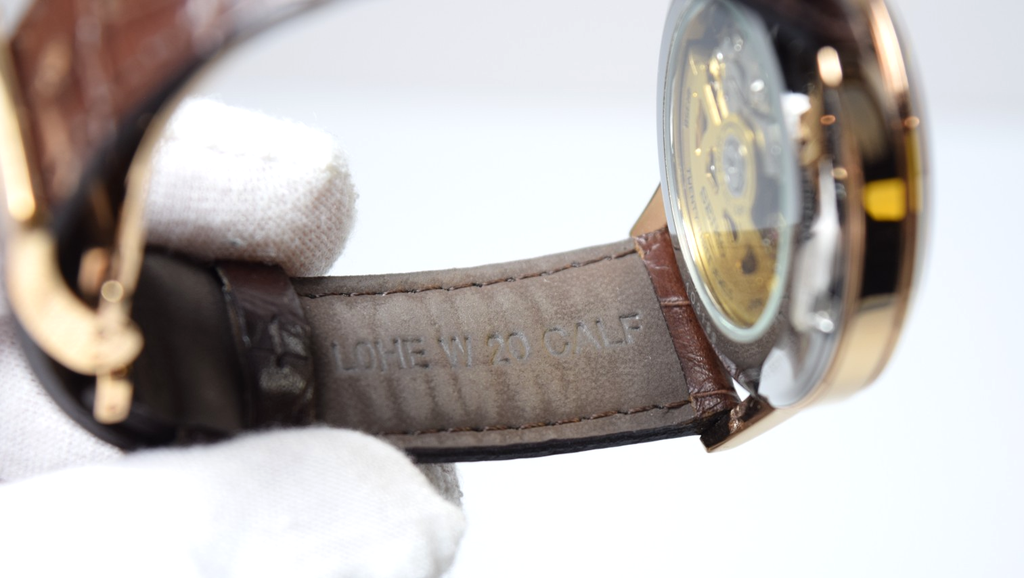 Seiko Presage Cocktail  Leather Strap Automatic Brown Dial Watch SRPB46 - 40.5MM #7