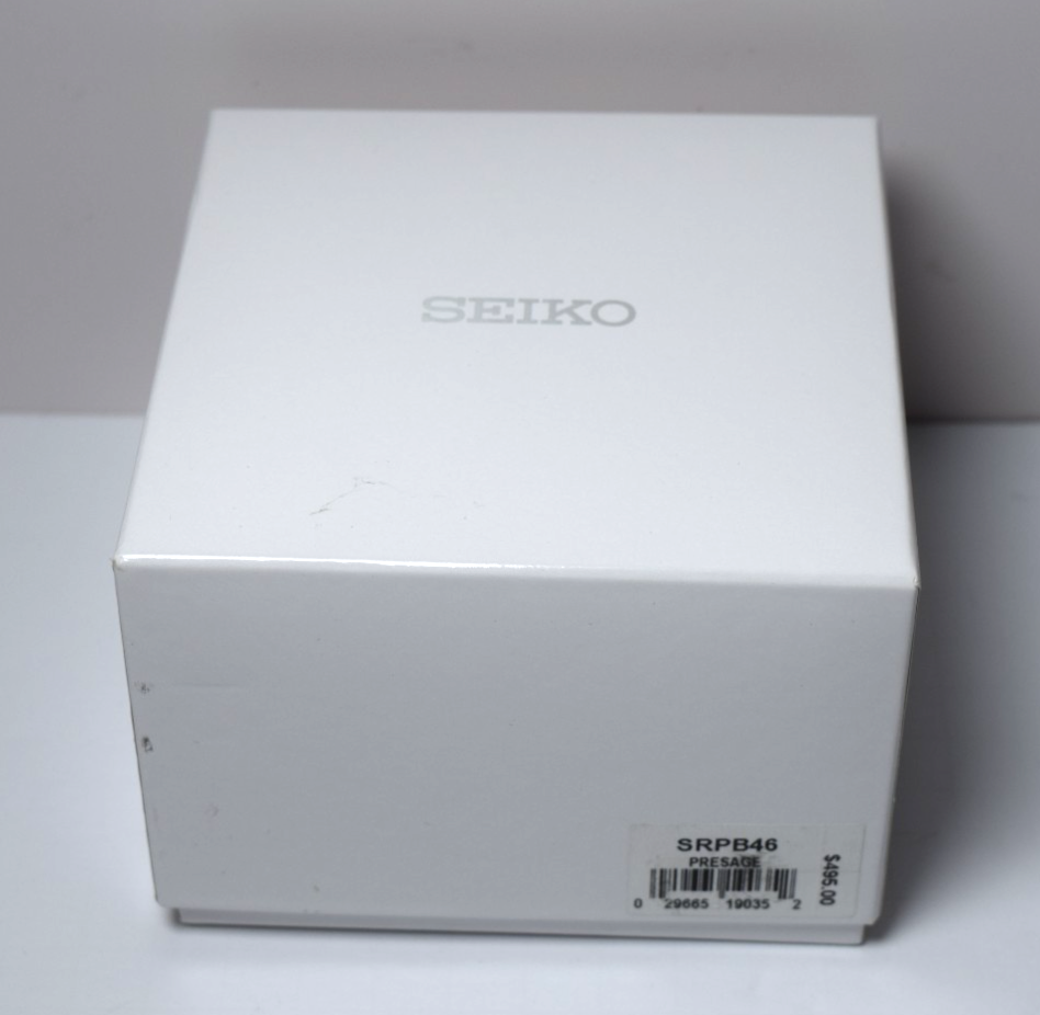 Seiko Presage Cocktail  Leather Strap Automatic Brown Dial Watch SRPB46 - 40.5MM #8