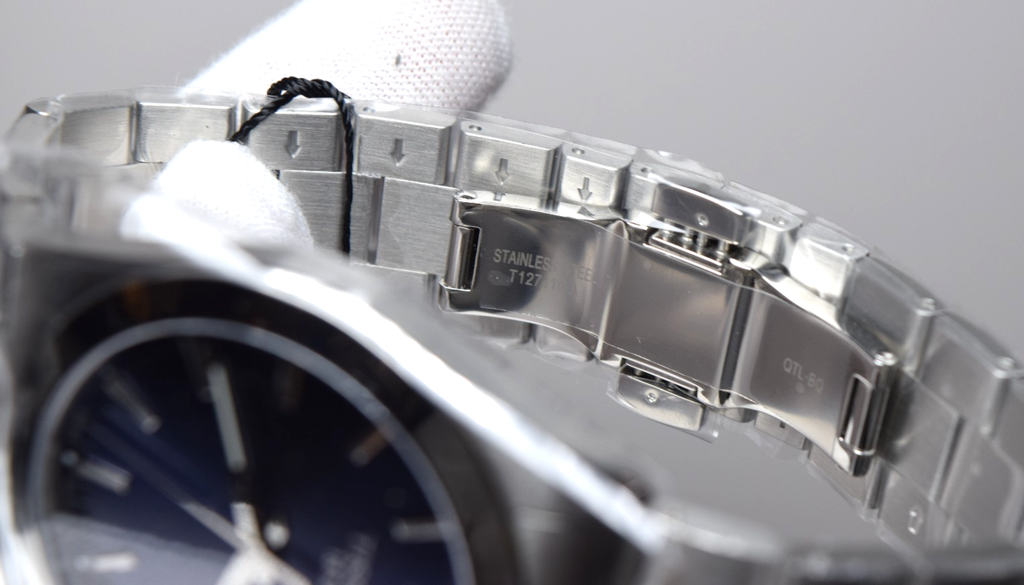 Tissot Gentlemen Quartz Stainless Steel Blue Round Men's Watch T1274101104100 #5