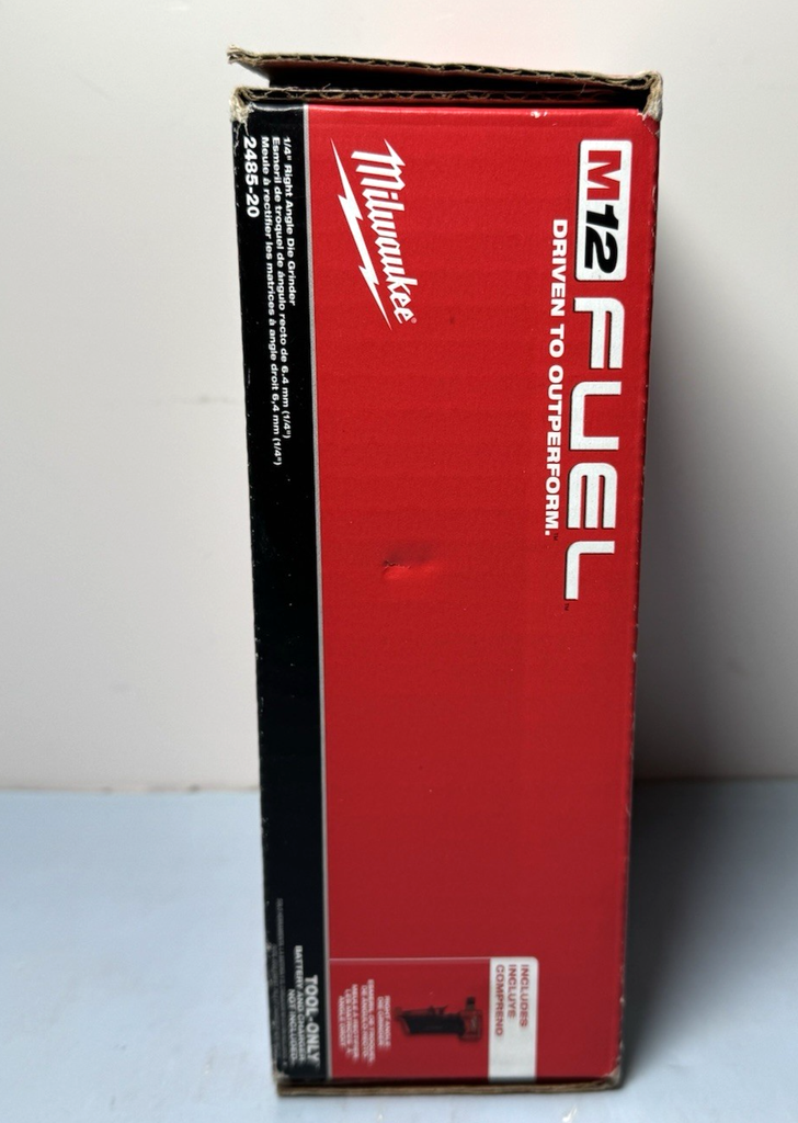 Milwaukee 2485-20 M12 FUEL 1/4" Right Angle Die Grinder (Tool Only) - New #3