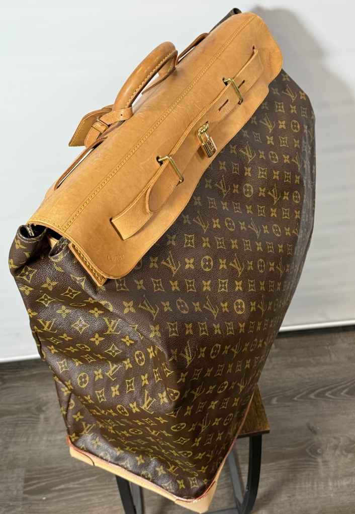 Authentic Louis Vuitton Steamer 65 Travel Bag – LV Restored with Documentation #4