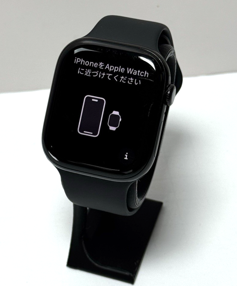 Apple Watch Series 10 GPS+Cell Jet Black Aluminum Case, Black Sport Band - 46MM #1