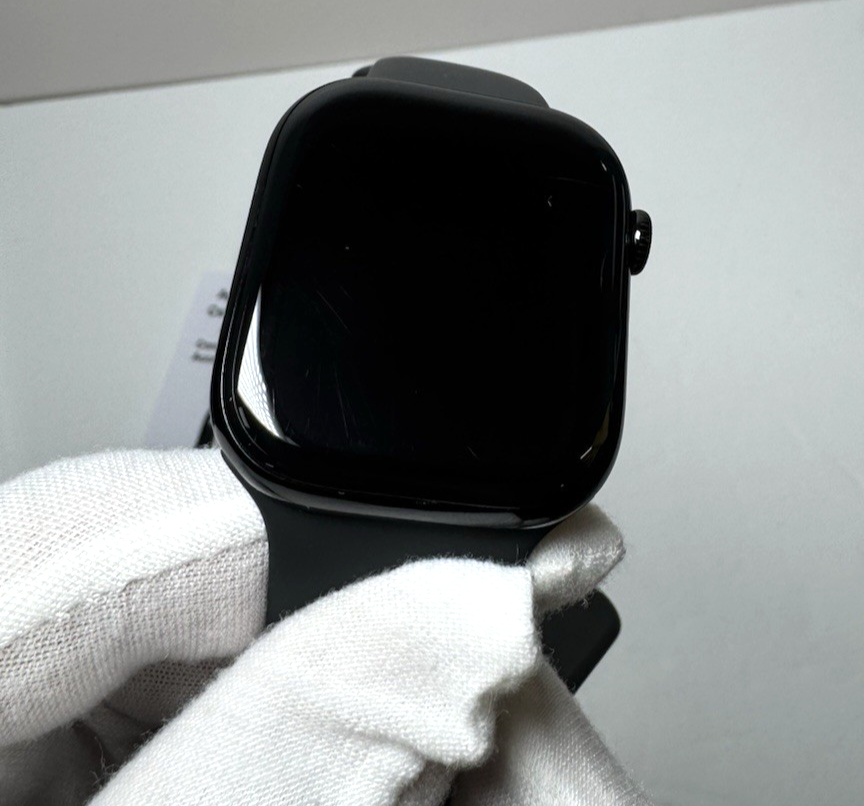 Apple Watch Series 10 GPS+Cell Jet Black Aluminum Case, Black Sport Band - 46MM #8