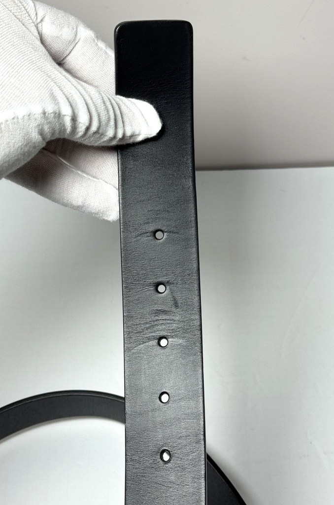 Gucci Interlocking G Buckle Belt ' Matte Black Size 95/38 #1