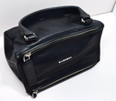 Givenchy Pandora Medium Black Leather Satchel Bag with Logo Strap – Pre-Owned used