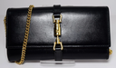 Gucci Jackie 1961 Wallet Black Calf Leather Crossbody Bag used
