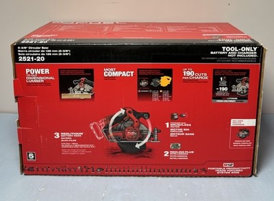 Milwaukee 2521-20 M12 FUEL 12V Cordless 5-3/8" Circular Saw (Tool Only)-New #1