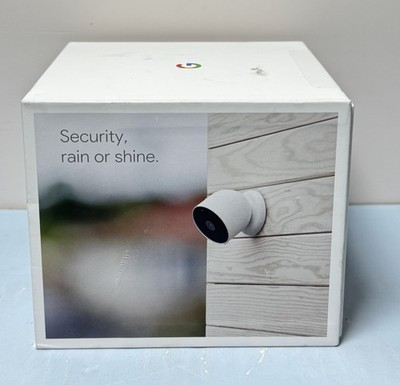 New Google Nest Cam Home Security Camera White G3AL9 #1