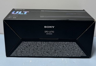 Sony ULT Field 1 Wireless Portable Bluetooth Speaker Black -New #4