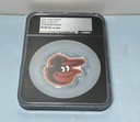2025 Niue 3 oz Silver $5 MLB Baltimore Orioles Team Logo NGC Graded PF70 buy