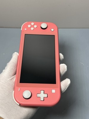 Nintendo Switch Lite Handheld Game Console HDH-001 Coral w Animal Crossing case #3