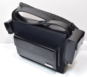 Salvatore Ferragamo Combo Bag Enamel Cross Body Bag In Black Leather with delivery