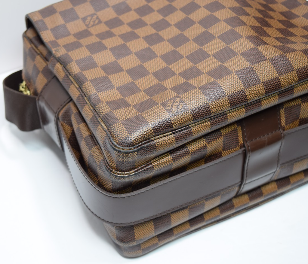 Louis Vuitton N45255 Naviglio Ebene Damier Crossbody Shoulder Strap Bag #3
