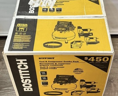 Bostitch 3-Tool/compressor Combo Kit - BRAND NEW - FREE SHIPPING!! #2