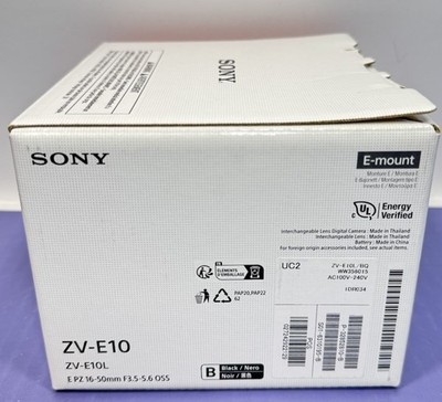 Sony ZV-E10 Mirrorless Camera with E PZ 16-50mm F3.5-5.6 OSS *57 Shutter count* #1