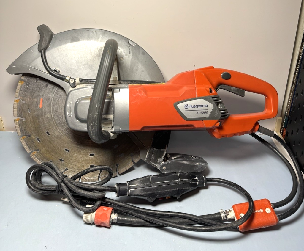 Husqvarna K4000 Electric Wet Power Concrete Cut-Off Saw 2022 14” #1