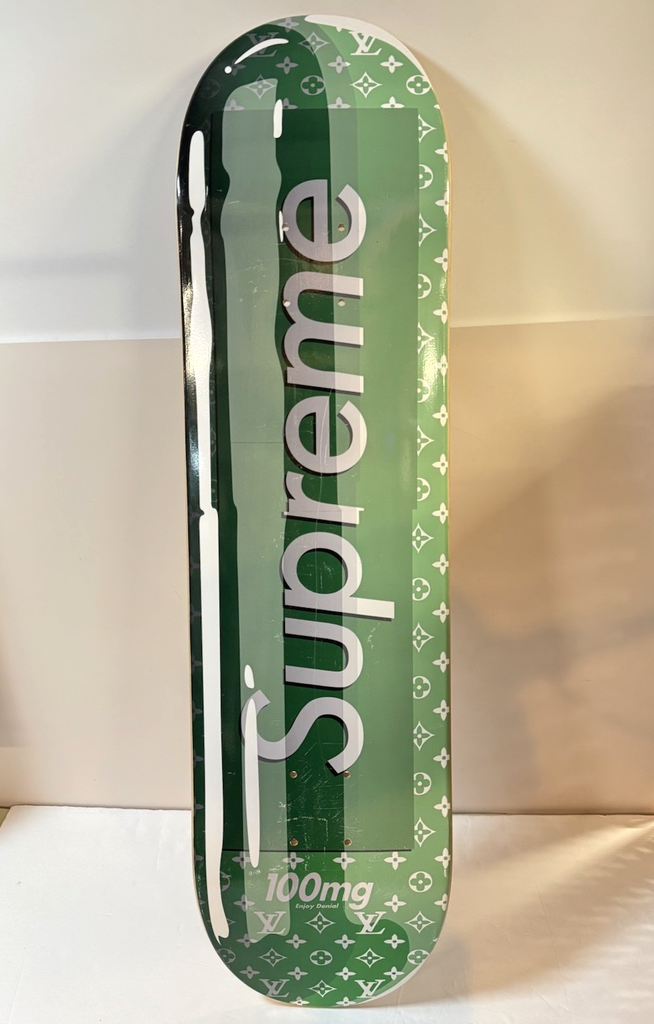 1xRun DENIAL Designer Drugs Supreme Mashup x Louis Vuitton - Green Pill - 13/50 #2