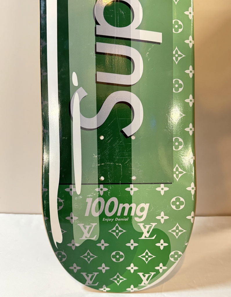 1xRun DENIAL Designer Drugs Supreme Mashup x Louis Vuitton - Green Pill - 13/50 #6