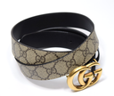 GUCCI Marmont GG Supreme Leather Belt Beige Size: 90/36 LengthSTYLE# 625839 purchase