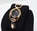 Gucci Horsebit Black Dial Rose Gold Women's Watch YA139507 - Brand New with box used