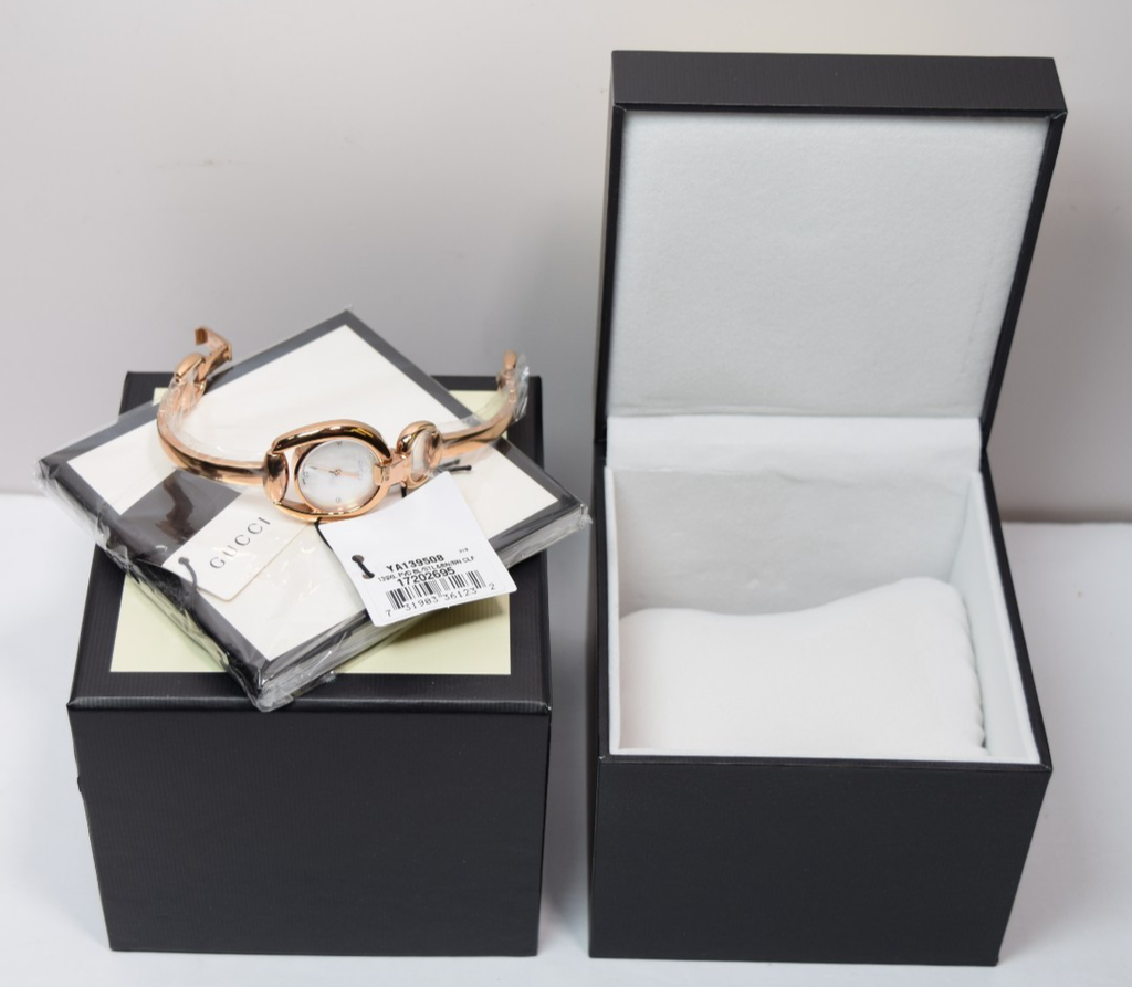 Gucci Horsebit Women's Diamond MOP Dial Quartz Watch YA139508 -New with box #11