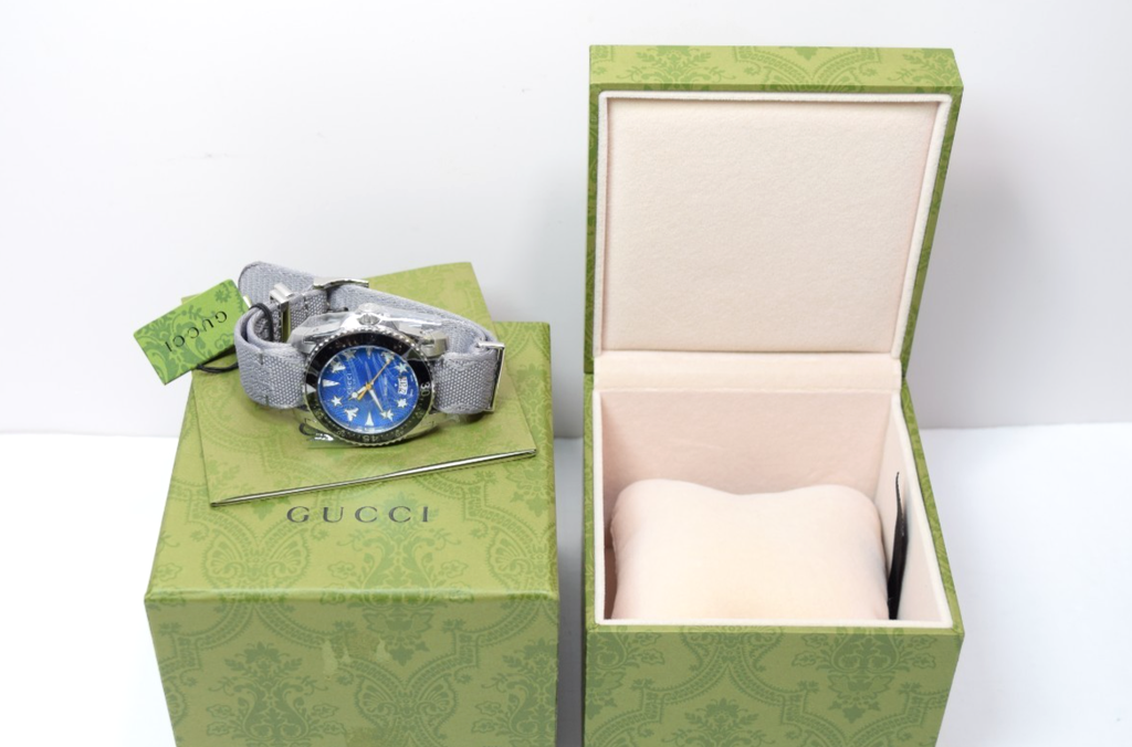 Gucci YA136340 Dive Limited Edition Blue Dial Quartz Watch 40MM-New with box #1
