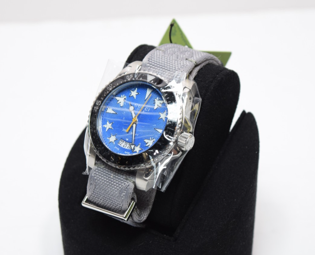 Gucci YA136340 Dive Limited Edition Blue Dial Quartz Watch 40MM-New with box #2