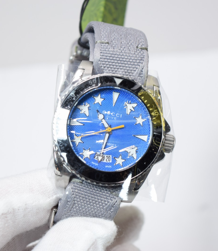 Gucci YA136340 Dive Limited Edition Blue Dial Quartz Watch 40MM-New with box #6