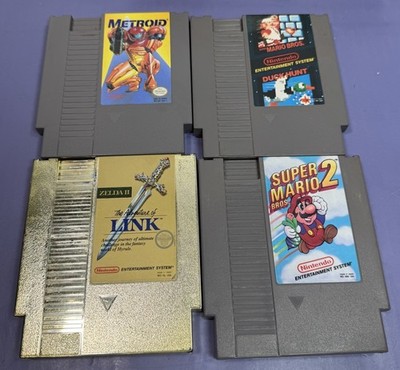 Nintendo Entertainment System Console with Controllers and 4 Games - NES-001 #7