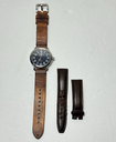 Shinola The Runwell 41mm Silver Steel Case Blue Dial Brown Leather Band purchase