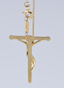 18K 750 Yellow Gold Tiffany & Co Elsa Peretti Spain Crucifix Pendant Necklace buy