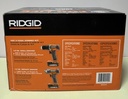 Ridgid R92721 18V 2-Tool Combo Kit - Drill Driver & Impact Driver - NEW Sealed used